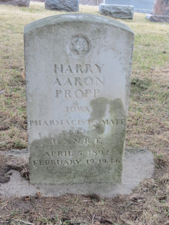 PROPP, HARRY AARON - Polk County, Iowa | HARRY AARON PROPP 
