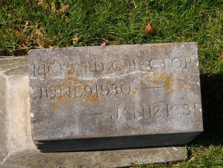 RECTOR, RICHARD C. - Polk County, Iowa | RICHARD C. RECTOR 