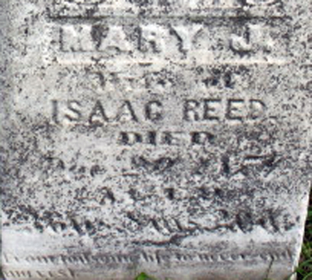 REED, MARY J. - Polk County, Iowa | MARY J. REED 