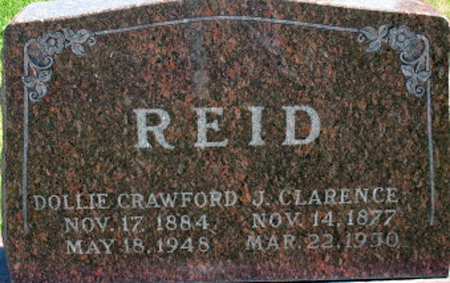 CRAWFORD REID, DOLLIE - Polk County, Iowa | DOLLIE CRAWFORD REID 