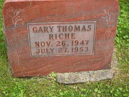 RICHE, GARY THOMAS - Polk County, Iowa | GARY THOMAS RICHE 