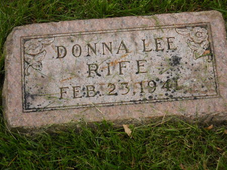 RIFE, DONNA LEE - Polk County, Iowa | DONNA LEE RIFE 