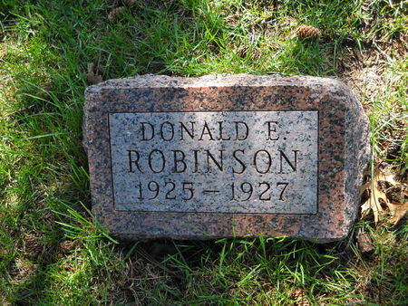 ROBINSON, DONALD E. - Polk County, Iowa | DONALD E. ROBINSON 