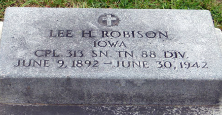 ROBISON, LEE H. - Polk County, Iowa | LEE H. ROBISON 