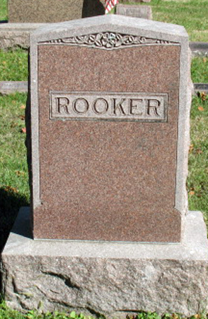 ROOKER, FAMILY STONE - Polk County, Iowa | FAMILY STONE ROOKER 