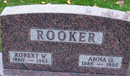 ROOKER, ANNA O. - Polk County, Iowa | ANNA O. ROOKER 