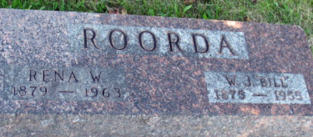 ROORDA, RENA W. - Polk County, Iowa | RENA W. ROORDA 