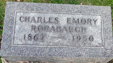 RORABAUGH, CHARLES EMORY - Polk County, Iowa | CHARLES EMORY RORABAUGH 