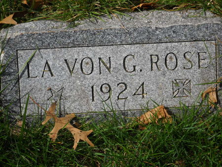 ROSE, LA VON G. - Polk County, Iowa | LA VON G. ROSE 
