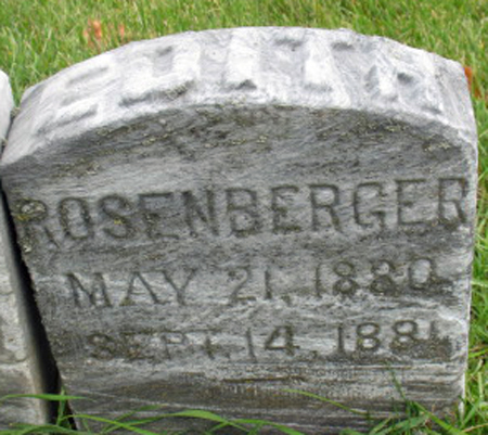 ROSENBERGER, EDITH - Polk County, Iowa | EDITH ROSENBERGER 