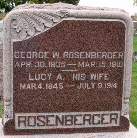 ROSENBERGER, GEORGE W. - Polk County, Iowa | GEORGE W. ROSENBERGER 