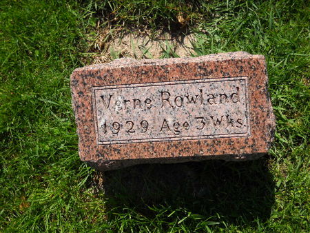ROWLAND, VERNE - Polk County, Iowa | VERNE ROWLAND 