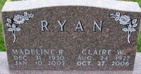 RYAN, CLAIRE W. - Polk County, Iowa | CLAIRE W. RYAN 