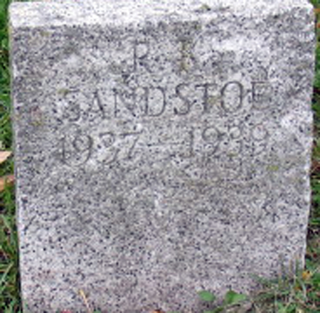 SANDSTOE, R. K. - Polk County, Iowa | R. K. SANDSTOE 