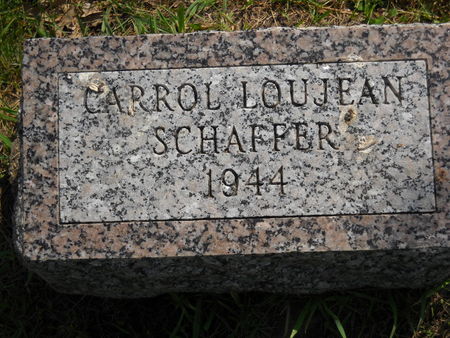 SCHAFFER, CARROL LOUJEAN - Polk County, Iowa | CARROL LOUJEAN SCHAFFER 