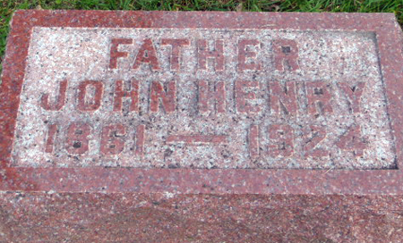 SCHLOSSER, JOHN HENRY - Polk County, Iowa | JOHN HENRY SCHLOSSER 