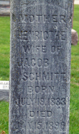 SCHMITT, HENRIGTHE - Polk County, Iowa | HENRIGTHE SCHMITT 