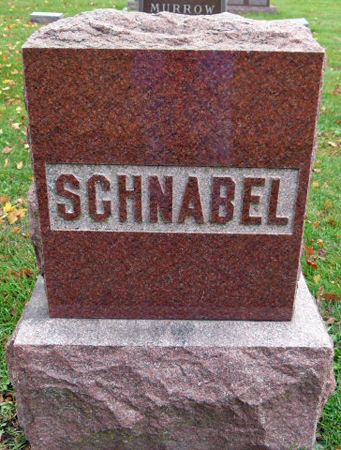 SCHNABEL, FAMILY STONE - Polk County, Iowa | FAMILY STONE SCHNABEL 