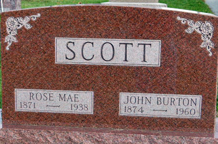 SCOTT, JOHN BURTON - Polk County, Iowa | JOHN BURTON SCOTT 