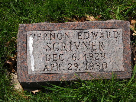 SCRIVNER, VERNON EDWARD - Polk County, Iowa | VERNON EDWARD SCRIVNER 