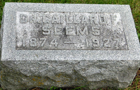 SEEMS, GAILLARD F. - Polk County, Iowa | GAILLARD F. SEEMS 