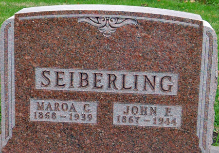SEIBERLING, JOHN F. - Polk County, Iowa | JOHN F. SEIBERLING 