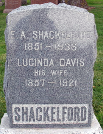 DAVIS SHACKELFORD, LUCINDA - Polk County, Iowa | LUCINDA DAVIS SHACKELFORD 