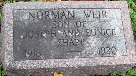 SHARP, NORMAN WEIR - Polk County, Iowa | NORMAN WEIR SHARP 
