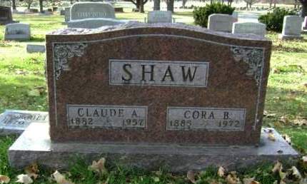 BOYCE SHAW, CORA BELLE - Polk County, Iowa | CORA BELLE BOYCE SHAW 