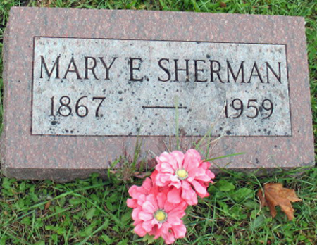 SHERMAN, MARY E. - Polk County, Iowa | MARY E. SHERMAN 