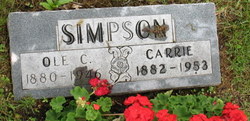 SIMPSON, OLE CARL - Polk County, Iowa | OLE CARL SIMPSON 