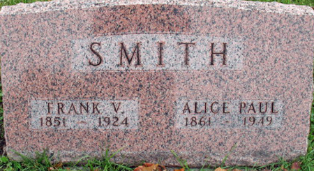 SMITH, FRANK V. - Polk County, Iowa | FRANK V. SMITH 