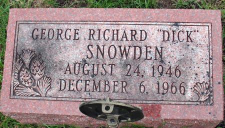 SNOWDEN, GEORGE RICHARD 