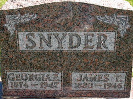 SNYDER, JAMES T. - Polk County, Iowa | JAMES T. SNYDER 