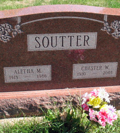 SOUTTER, CHESTER W. - Polk County, Iowa | CHESTER W. SOUTTER 