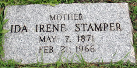 STAMPER, IDA IRENE - Polk County, Iowa | IDA IRENE STAMPER 