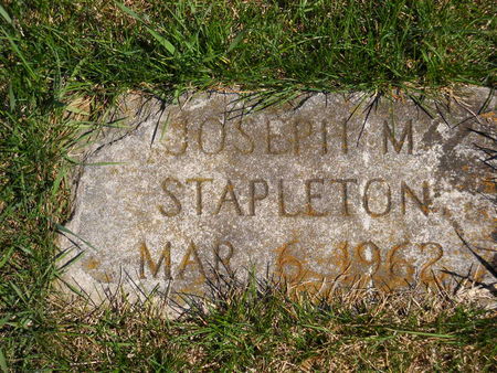 STAPLETON, JOSEPH M - Polk County, Iowa | JOSEPH M STAPLETON 