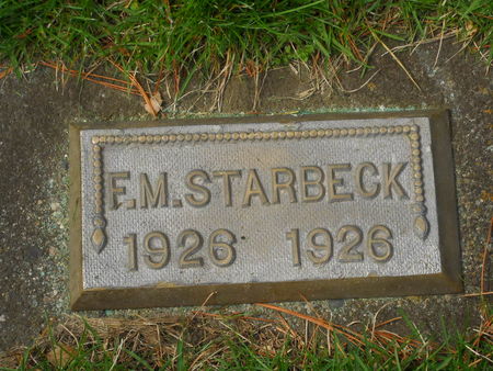 STARBECK, F. M. - Polk County, Iowa | F. M. STARBECK 