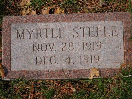 STEELE, MYRTLE - Polk County, Iowa | MYRTLE STEELE 