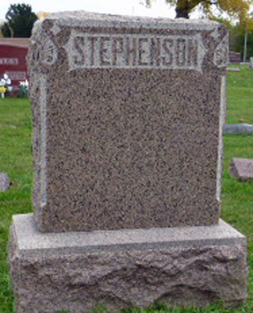 STEPHENSON, FAMILY STONE - Polk County, Iowa | FAMILY STONE STEPHENSON 