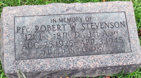 STEVENSON, ROBERT W. - Polk County, Iowa | ROBERT W. STEVENSON 