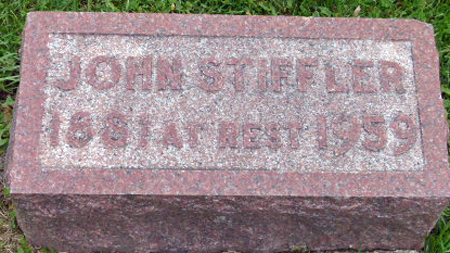 STIFFLER, JOHN - Polk County, Iowa | JOHN STIFFLER 