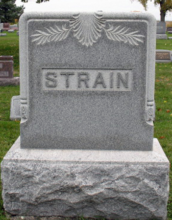STRAIN, FAMILY STONE - Polk County, Iowa | FAMILY STONE STRAIN 