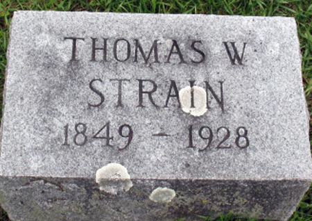 STRAIN, THOMAS W. - Polk County, Iowa | THOMAS W. STRAIN 