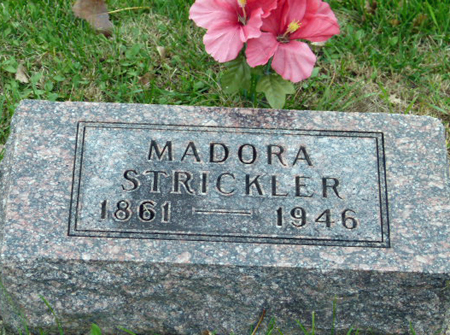 STRICKLER, MADORA - Polk County, Iowa | MADORA STRICKLER 