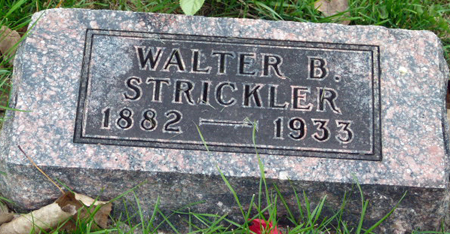 STRICKLER, WALTER B. - Polk County, Iowa | WALTER B. STRICKLER 