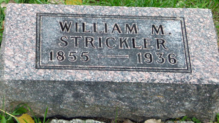 STRICKLER, WILLIAM M. - Polk County, Iowa | WILLIAM M. STRICKLER 