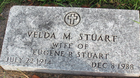 STUART, VELDA M. - Polk County, Iowa | VELDA M. STUART 