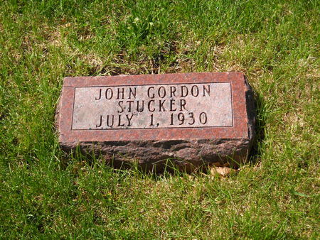 STUCKER, JOHN GORDON - Polk County, Iowa | JOHN GORDON STUCKER 