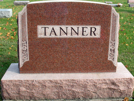 TANNER, FAMILY STONE - Polk County, Iowa | FAMILY STONE TANNER 